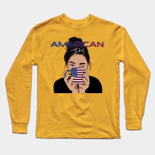 American girl Long Sleeve T-Shirt